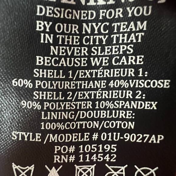 BLANK NYC Womens Size S Tan Drape Moto Front Faux Suede Asymmetrical Zip Jacket - Picture 7 of 7